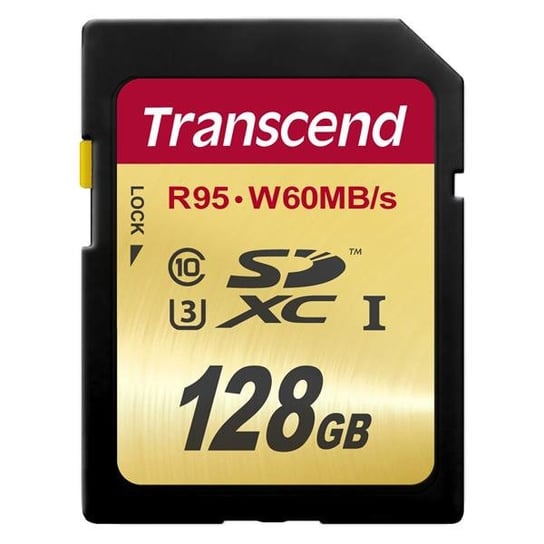 Karta pamięci TRANSCEND SDXC, 128 GB, Class 10 Transcend
