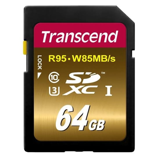Karta pamięci TRANSCEND SDXC, 64 GB, Class 10 Transcend