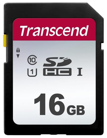 Karta pamięci TRANSCEND TS16GSDC300S, SDHC, 16 GB Transcend