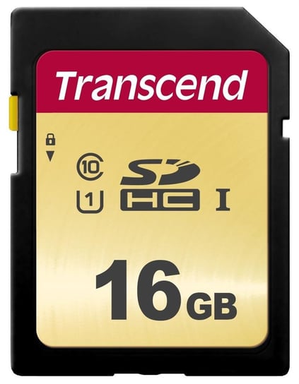 Karta pamięci TRANSCEND TS16GSDC500S, SDHC, 16 GB Transcend
