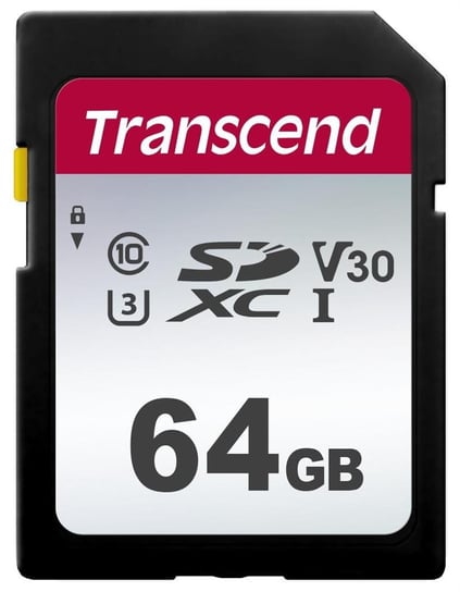 Karta pamięci TRANSCEND TS64GSDC300S, SDXC, 64 GB Transcend