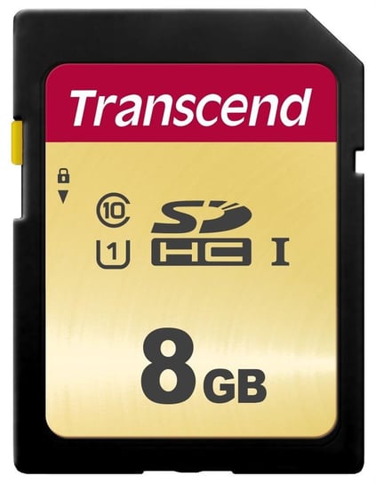 Karta pamięci TRANSCEND TS8GSDC500S, SDHC, 8 GB Transcend