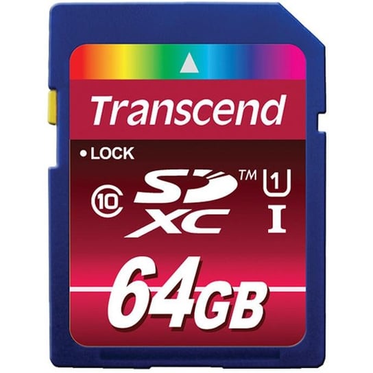 Karta pamięci TRANSCEND Ultimate SDXC, 64 GB, Class 10 Transcend