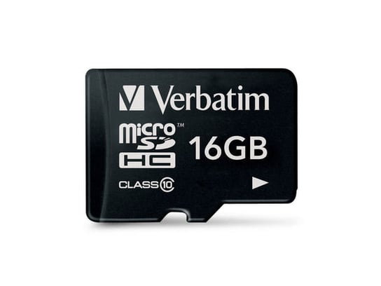 Karta pamięci VERBATIM microSDHC, 16 GB Verbatim