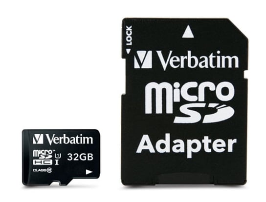 Karta pamięci VERBATIM microSDHC, 32 GB, Class 10 Verbatim