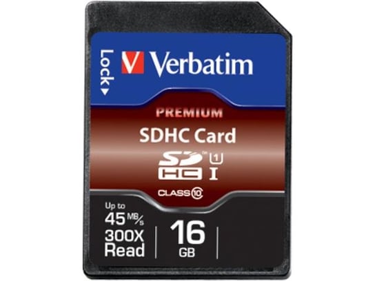 Karta pamięci VERBATIM SDHC, 16 GB Verbatim