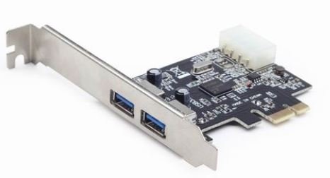 Karta PCI-E GEMBIRD UPC-30-2P, 2 x USB 3.0 Gembird