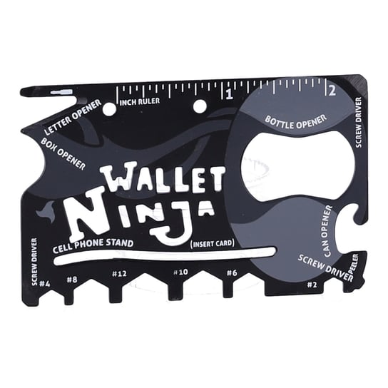Karta Przetrwania Wallet Ninja, Multitool 18W1 Inna marka