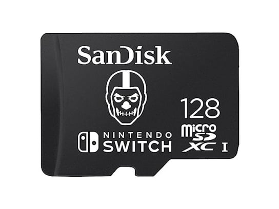 Karta SanDisk 128 GB Fortnite microSDXC do Nintendo Switch, karta pamięci na licencji Nintendo The Game Bakers