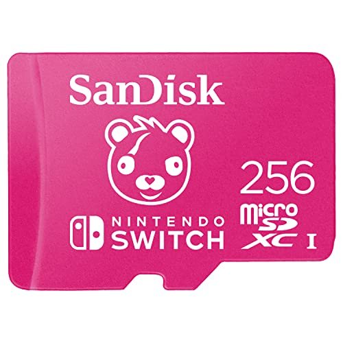 Karta SanDisk 256 GB Fortnite microSDXC do Nintendo Switch, karta pamięci na licencji Nintendo PlatinumGames