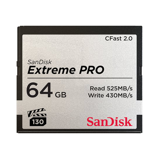 KARTA SANDISK EXTREME PRO CFAST 2.0 64 GB 525MB/s VPG130 SanDisk