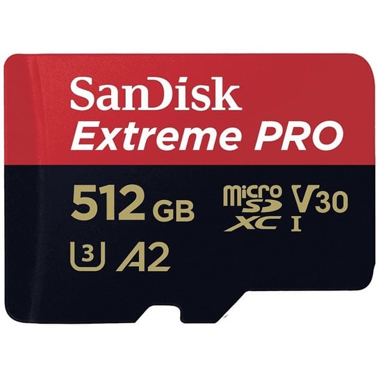 Karta Sandisk Extreme Pro Microsdxc 512Gb 170/90 Mb/S A2 C10 V30 Uhs-I U3 SanDisk