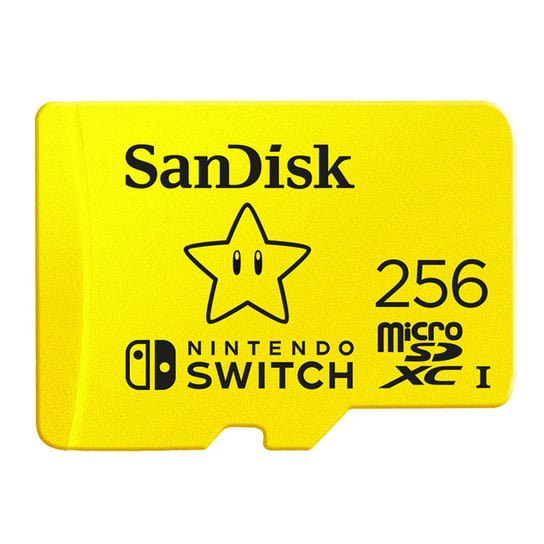 KARTA SANDISK NINTENDO SWITCH microSDXC 256 GB 100/90 MB/s V30 UHS-I U3 SanDisk