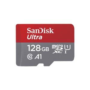 Karta SanDisk Ultra 128 GB microSDXC UHS-I do Chromebooka z adapterem SD i szybkością transferu do 120 MB/s SanDisk