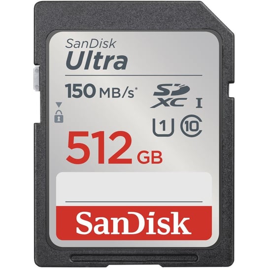 KARTA SANDISK ULTRA SDXC 512GB 150MB/s UHS-I Class 10 SanDisk