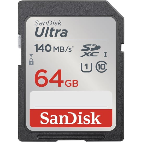 Karta Sandisk Ultra Sdxc 64Gb 140Mb/S Uhs-I Class 10 SanDisk