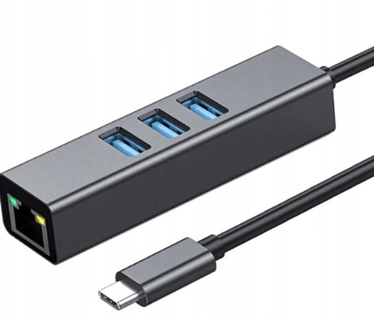 Karta Sieciowa HUB USB C LAN RJ45 Gigabit 1000Mb Inna marka