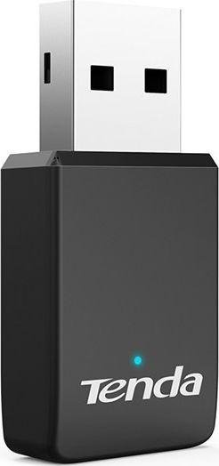Karta sieciowa TENDA U9 Mini Karta WiFi USB 2.4/5GHz Czarna Tenda