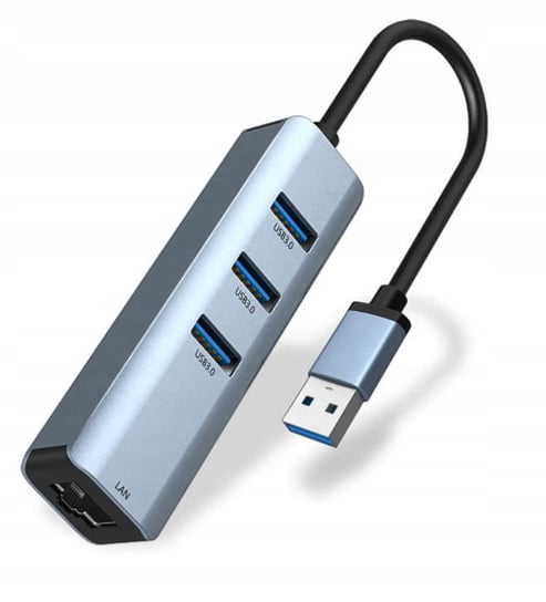 Karta Sieciowa Zenwire, 3X USB 3.0, Gigabit LAN 1000Mbs Rj45 Zenwire