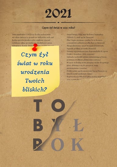 Karta Urodzinowa To Był Rok 2005 na 18 Urodziny ToBylRok.pl