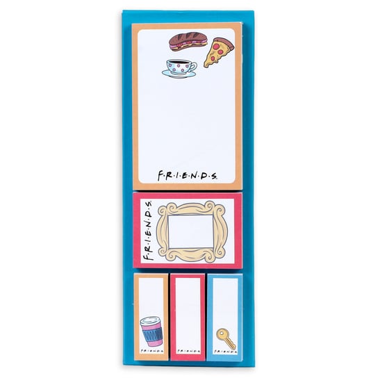 Karteczki, Friends, Niebieski, 18,5x7 cm Empik