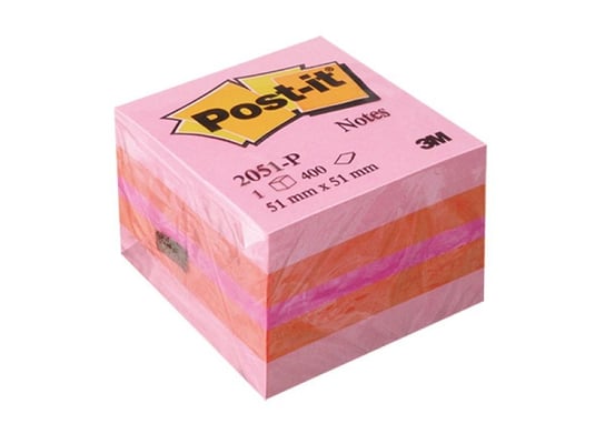 Karteczki Post-It 51 X 51 Mm Różowe (400) Post-it