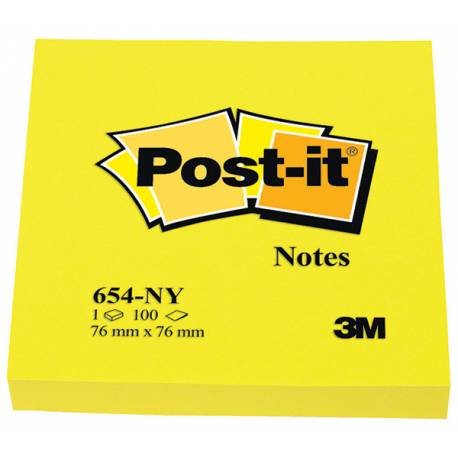 Karteczki samoprzylepne Post-it Cytrynowe 76x76 Post-it