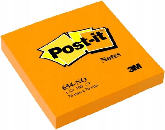 Karteczki samoprzylepne Post-it Pomarańcz 76x76 Post-it