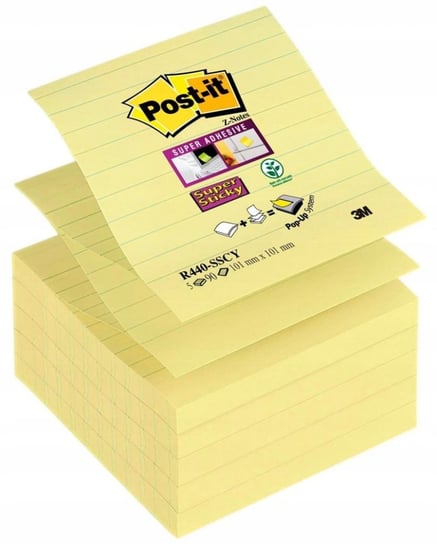 Karteczki samoprzylepne Post-it Z-Notes XL 5 x Post-it
