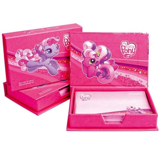 Karteczki w pudełku ozdobnym, My Little Pony Starpak
