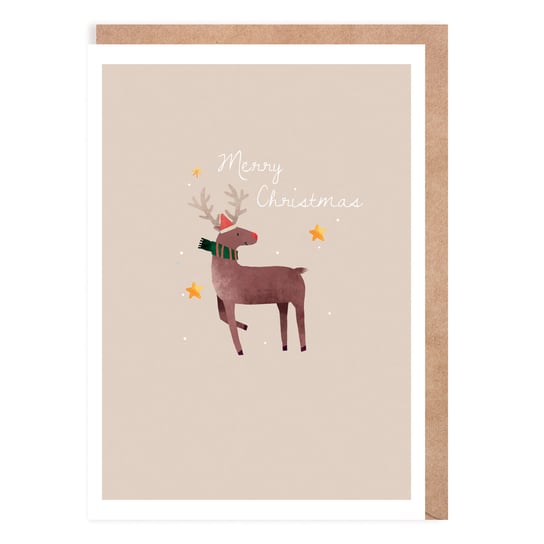 Kartka bożonarodzeniowa Renifer Cardie
