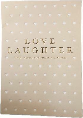 Kartka Love Laughter And Happily Ever After Inna marka
