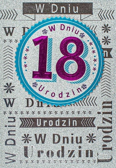 Kartka na 18 urodziny dla koleżanki M 724 Maja