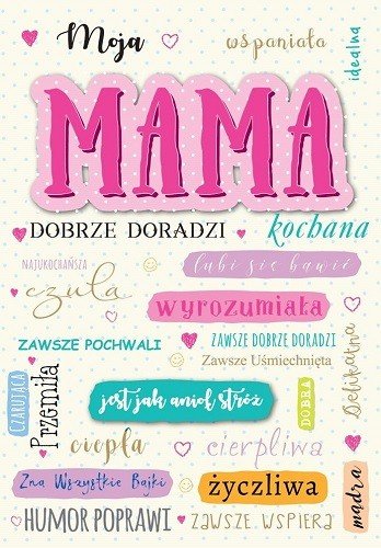 Kartka na Dzień Matki z życzeniami DK585 Kukartka