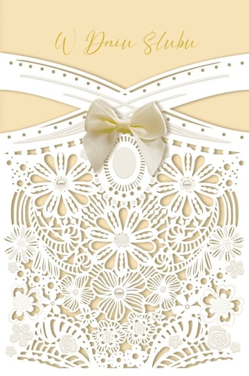 Kartka na Ślub pięknie zdobiona KPAS170 Armin Style