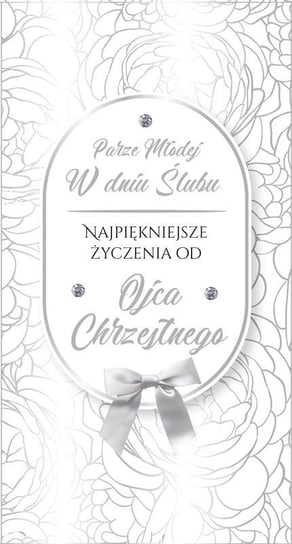 Kartka na ślub z życzeniami od Ojca Chrzestnego PM265 Kukartka