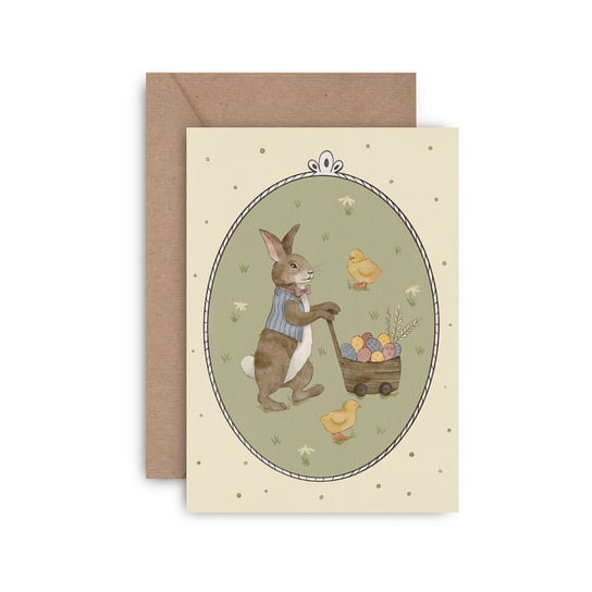 Kartka na wielkanoc - Easter Bunny Mommy planner