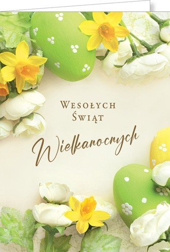 Kartka na Wielkanoc z tekstem GDW-T 37 Czachorowski