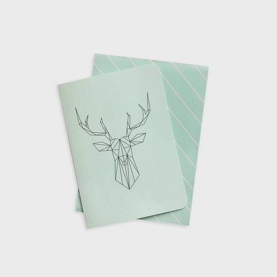 Kartka okolicznościowa "Deer" Voska Studio