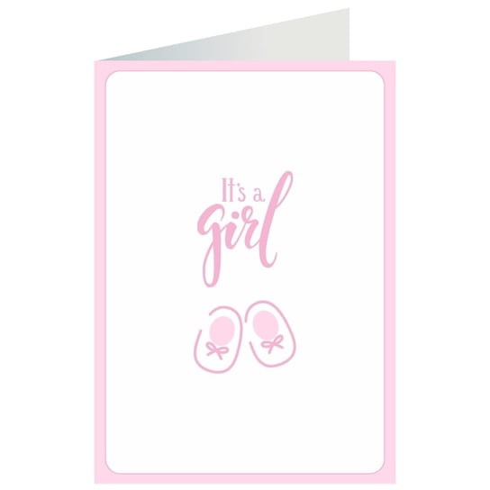 Kartka Okolicznościowa - It'S A Girl własny produkt
