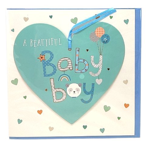 Kartka okolicznościowa narodziny dziecka Baby Boy Inny producent