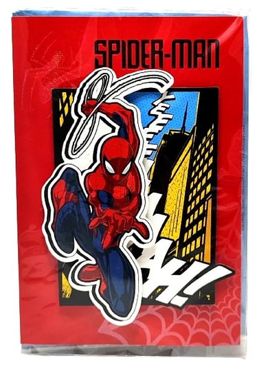 Kartka okolicznościowa / urodzinowa 3D Spider-Man Inna marka