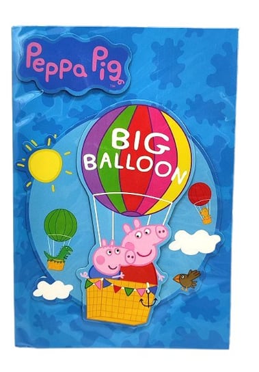 Kartka okolicznościowa / urodzinowa Peppa Pig Inna marka
