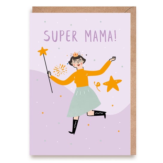 Kartka Super Mama Cardie