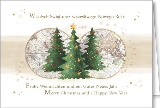 Kartka Świąteczna Bez Życzeń Firmowa, Międzynarodowa Gd-Bt 138 Czachorowski