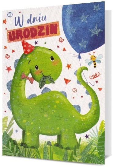 Kartka Urodzinowa Dla Dziecka Z Dinozaurem Kstar79 Pan Dragon