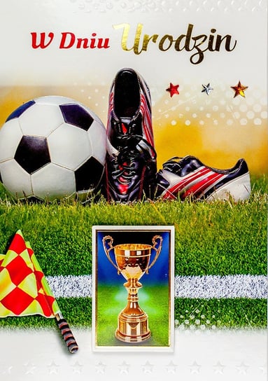 Kartka Urodzinowa dla Mężczyzny Piłkarza M941 Maja