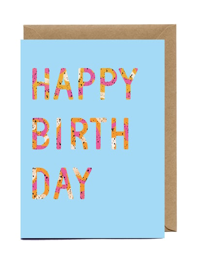 Kartka Urodzinowa Happy B-Day JuliArt