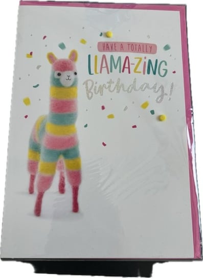 Kartka urodzinowa HAVE A TOTALLY LLAMA-ZING Birthday!- Studio 41 Inna marka