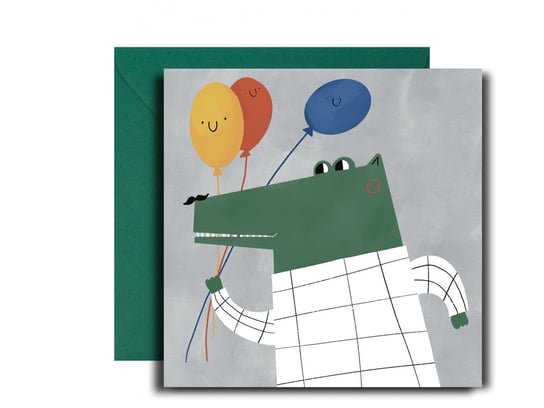 Kartka urodzinowa krokodyl Inny producent